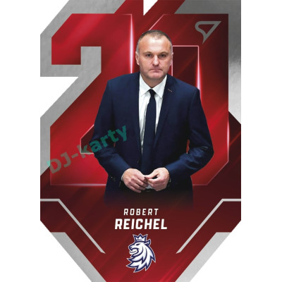 2025 Sportzoo Hokejové ČESKO #TE-26 Robert Reichel Team 20