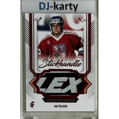 2024/25 LC Repre serie 1 #SH-23 Jan Čaloun Stickhandle Red 1/9