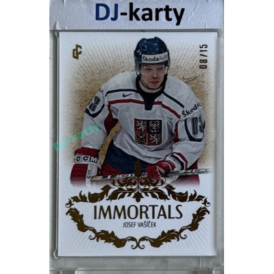 2024/25 LC Repre serie 1 #IM-07 Josef Vašíček Immortals Gold 08/15