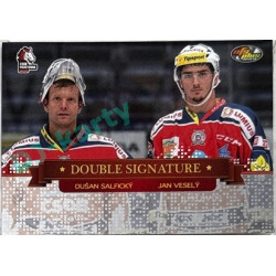 2013/14 OFS Dušan Salfický / Jan Veselý #DS05 Double Signature