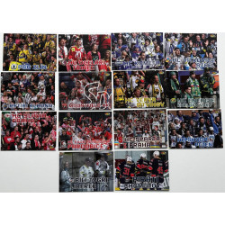 2013/14 OFS Klubová karta - kompletní set 14 karet