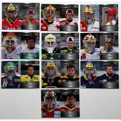 2013/14 OFS Masks - kompletní set 10 karet
