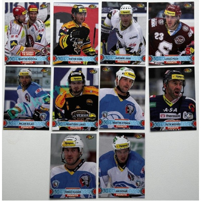 2013/14 OFS Points - kompletní set 10 karet