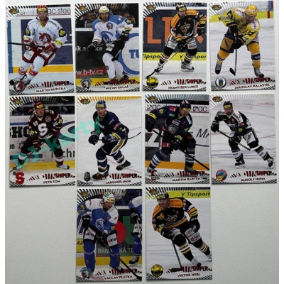 2013/14 OFS Sniper - kompletní set 10 karet
