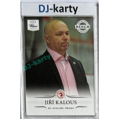 2014/15 OFS #BW-03 Jiří Kalous Bench Workers xxx/169