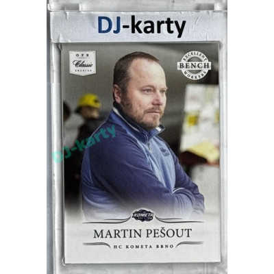 2014/15 OFS #BW-12 Martin Pešout Bench Workers xxx/169
