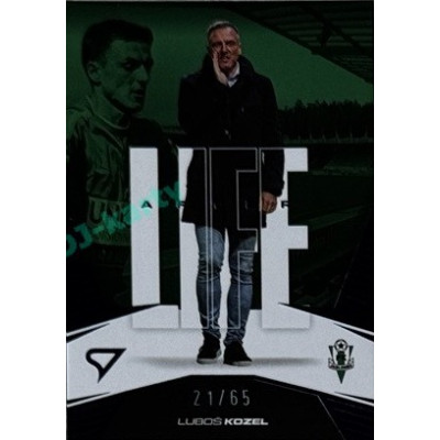 2024/25 Sportzoo Chance Liga 2. série #AL-12 Luboš Kozel Afterlife Blue xx/65