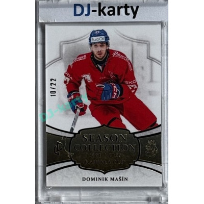2024/25 LC Repre serie 1 #KC-04 Dominik Mašín Season Collection Season Collection Karjala Cup 2024 Gold xx/22