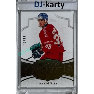 2024/25 LC Repre serie 1 #KC-05 Jan Košťálek Season Collection Season Collection Karjala Cup 2024 Gold xx/22
