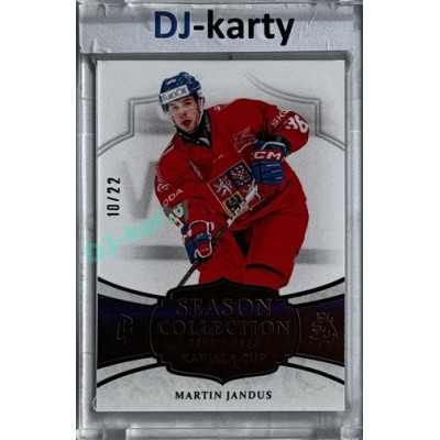 2024/25 LC Repre serie 1 #KC02 Martin Jandus Season Collection Season Collection Karjala Cup 2024 Gold xx/22