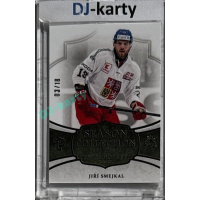 2024/25 LC Repre serie 1 #SHG-12 Jiří Smejkal Season Collection Season Collection Swiss Hockey Games 2024 Platinum xx/18