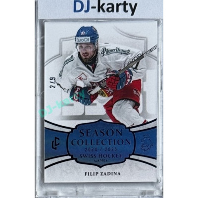 2024/25 LC Repre serie 1 #SGH-22 Filip Zadina Season Collection Season Collection Swiss Hockey Games 2024 Blue 4/9