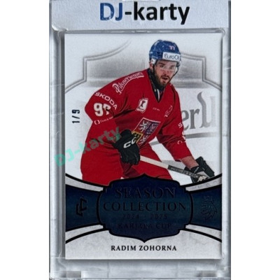2024/25 LC Repre serie 1 #KC-25 Radim Zohorna Season Collection Season Collection Karjala Cup 2024 Blue 4/9