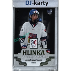 2024/25 LC Repre serie 1 #HGC-11 Matouš Jan Kucharčík Hlinka Gretzky Cup 2024 Platinum xx/22