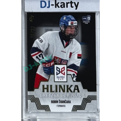 2024/25 LC Repre serie 1 #HGC-19 Robin Švančara Hlinka Gretzky Cup 2024 Platinum xx/22
