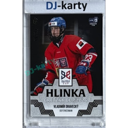 2024/25 LC Repre serie 1 #HGC-06 Vladimír Dravecký Hlinka Gretzky Cup 2024 Platinum xx/22