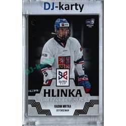 2024/25 LC Repre serie 1 #HGC-02 Radim Mrtka Hlinka Gretzky Cup 2024 Platinum xx/22