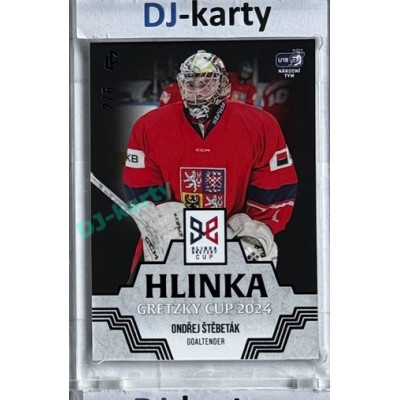 2024/25 LC Repre serie 1 #HGC-22 Ondřej Štěbeták Hlinka Gretzky Cup 2024 Blue 2/6