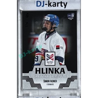 2024/25 LC Repre serie 1 #HGC-20 Šimon Fasner Hlinka Gretzky Cup 2024 Blue 1/6
