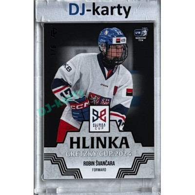 2024/25 LC Repre serie 1 #HGC-19 Robin Švančara Hlinka Gretzky Cup 2024 Blue 1/6