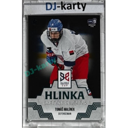2024/25 LC Repre serie 1 #HGC-01 Tomáš Malínek Hlinka Gretzky Cup 2024 Blue 2/6