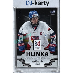 2024/25 LC Repre serie 1 #HGC-12 Tomáš Poletín Hlinka Gretzky Cup 2024 Blue 2/6