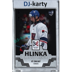 2024/25 LC Repre serie 1 #HGC-08 Vít Záhejský Hlinka Gretzky Cup 2024 Blue 1/6