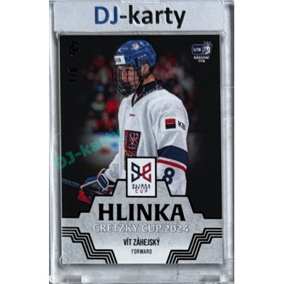 2024/25 LC Repre serie 1 #HGC-08 Vít Záhejský Hlinka Gretzky Cup 2024 Blue 1/6