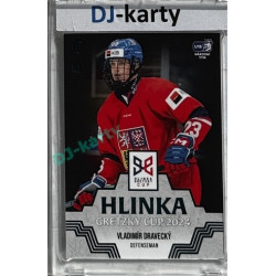 2024/25 LC Repre serie 1 #HGC-06 Vladimír Dravecký Hlinka Gretzky Cup 2024 Blue 1/6