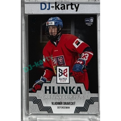 2024/25 LC Repre serie 1 #HGC-06 Vladimír Dravecký Hlinka Gretzky Cup 2024 Blue 1/6