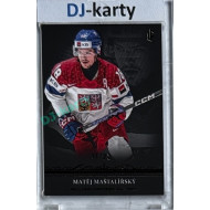 2024/25 LC Repre serie 1 #WJC-13 Matěj Maštalířský World Junior Championship 2025 Canada Platinum xx/22