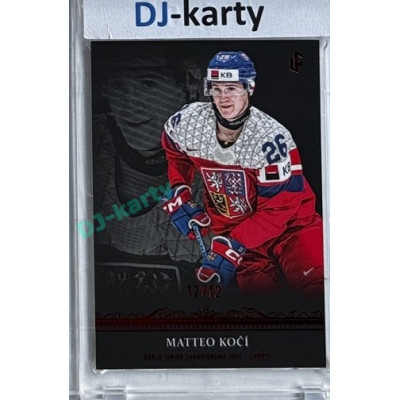 2024/25 LC Repre serie 1 #WJC-07 Mattoe Kočí World Junior Championship 2025 Canada Red 12/12