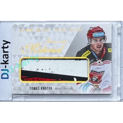 2018 You Want the Best Tomáš Knotek #M-KT 07/21 Game Used Material