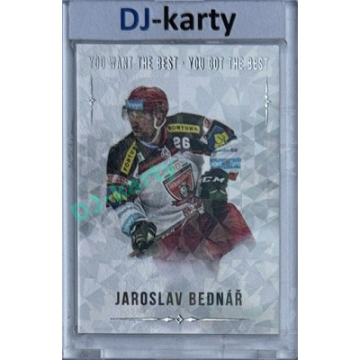 2018 You Want the Best Jaroslav Bednář #95 16/22 Silver