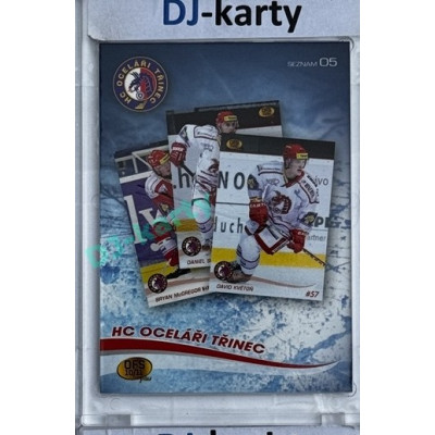 2010/11 OFS #Seznam05 HC Oceláři Třinec Seznam Karet