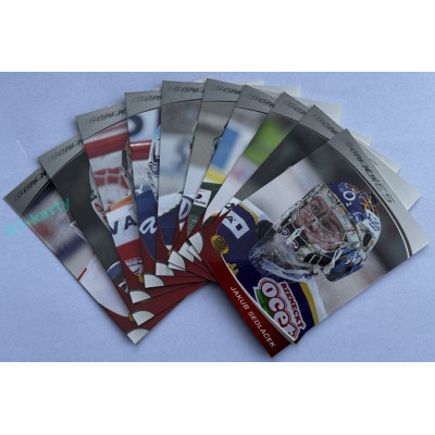 2009/10 OFS kompletní set Goalies 10ks karet