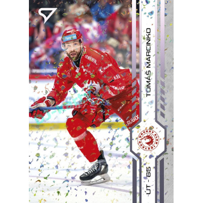 2024/25 Sportzoo ELH Play Off #364 Tomáš Marcinko Puck Marks