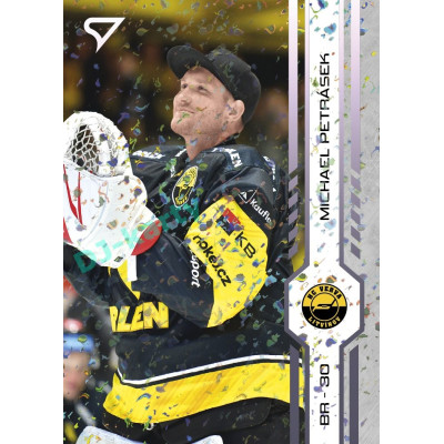 2024/25 Sportzoo ELH Play Off #383 Michael Petrásek Puck Marks