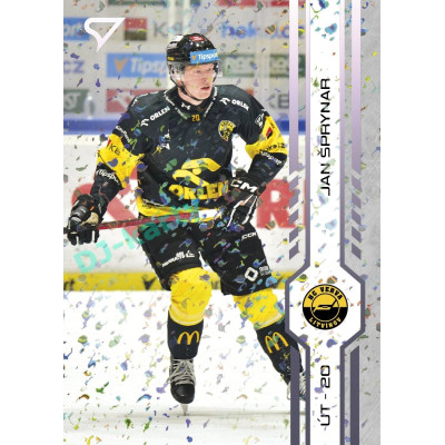 2024/25 Sportzoo ELH Play Off #388 Jan Šprynar Puck Marks