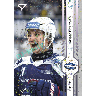 2024/25 Sportzoo ELH Play Off #394 Adam Boltvan Puck Marks