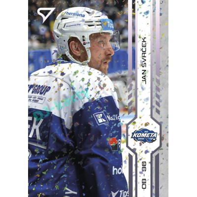 2024/25 Sportzoo ELH Play Off #393 Jan Švrček Puck Marks