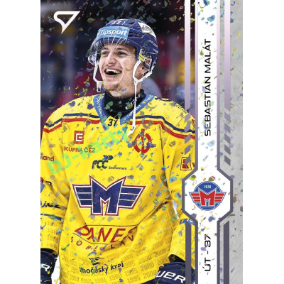 2024/25 Sportzoo ELH Play Off #402 Sebastián Malát Puck Marks