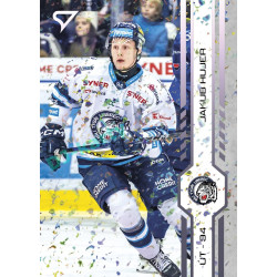 2024/25 Sportzoo ELH Play Off #408 Jakub Hujer Puck Marks