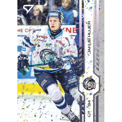 2024/25 Sportzoo ELH Play Off #408 Jakub Hujer Puck Marks