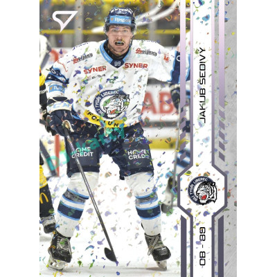 2024/25 Sportzoo ELH Play Off #406 Jakub Šedivý Puck Marks
