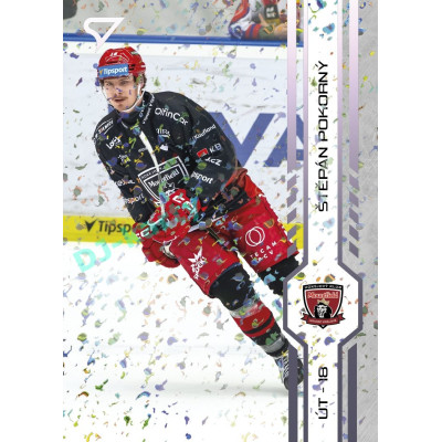 2024/25 Sportzoo ELH Play Off #415 Štěpán Pokorný Puck Marks