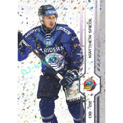 2024/25 Sportzoo ELH Play Off #421 Matthew Sredl Puck Marks