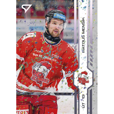 2024/25 Sportzoo ELH Play Off #431 Matouš Menšík Puck Marks