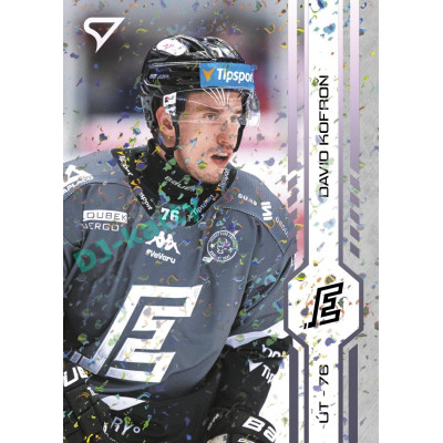 2024/25 Sportzoo ELH Play Off #435 David Kofroň Puck Marks