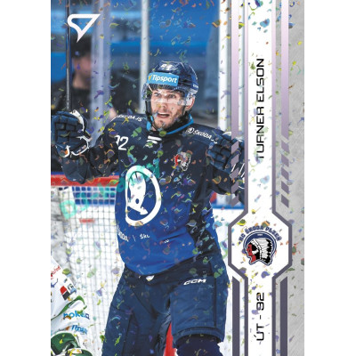 2024/25 Sportzoo ELH Play Off #441 Turner Elson Puck Marks